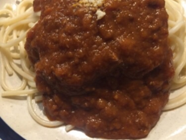 スパゲッティです。_ブーケ