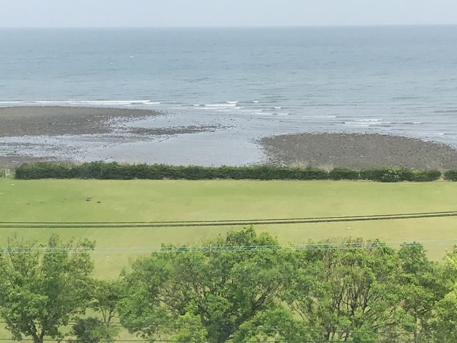 お風呂からは海_指宿温泉 こらんの湯 錦江楼
