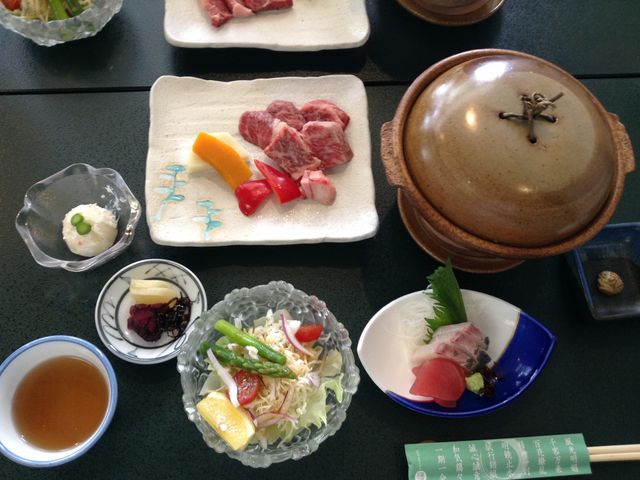 美味しかったランチ!_花山温泉 薬師の湯