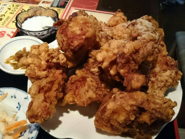 から揚げ定食_東方明珠飯店