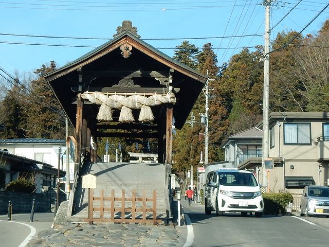 下社春宮 下馬橋_諏訪大社 下社春宮 下馬橋