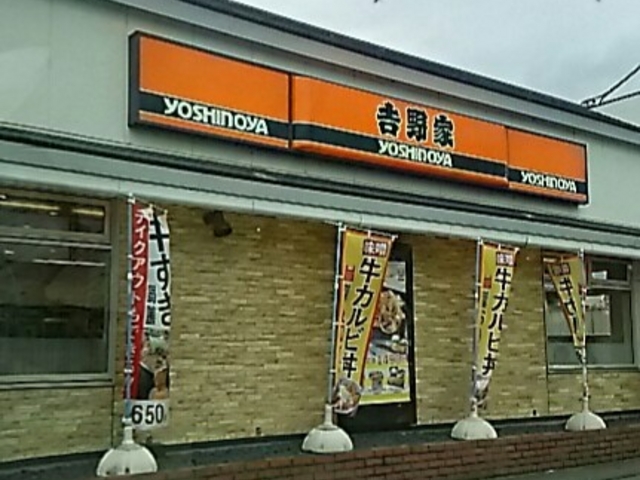 お店、側面_吉野家 宇都宮南店