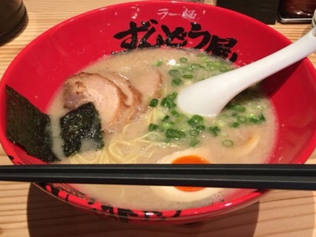 注文したラーメン_ラー麺 ずんどう屋 大阪本店