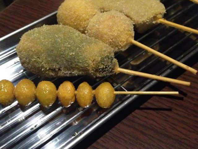 串揚げセット_串あげ屋 串一