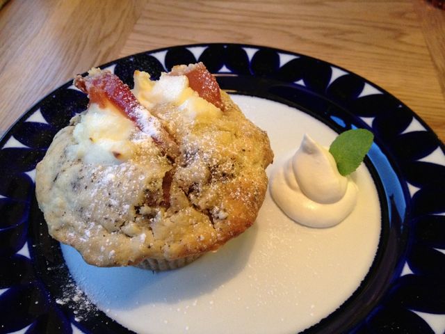 クリームチーズとりんごのマフィン_アミジョク