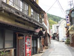 渋温泉の街並の写真1