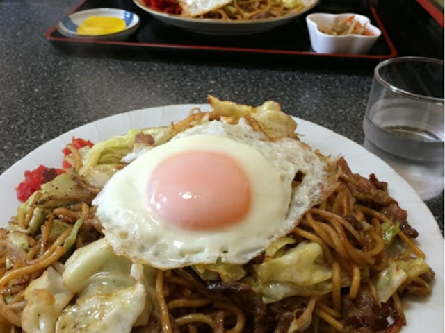 蒜山やきそば_悠悠お食事喫茶