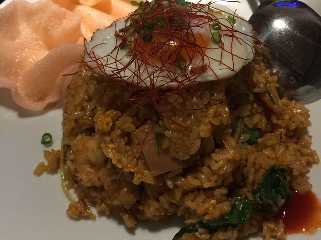 ナシゴレンです。ピリ辛で美味しいです。_ベビーフェイスプラネッツ 堅田店