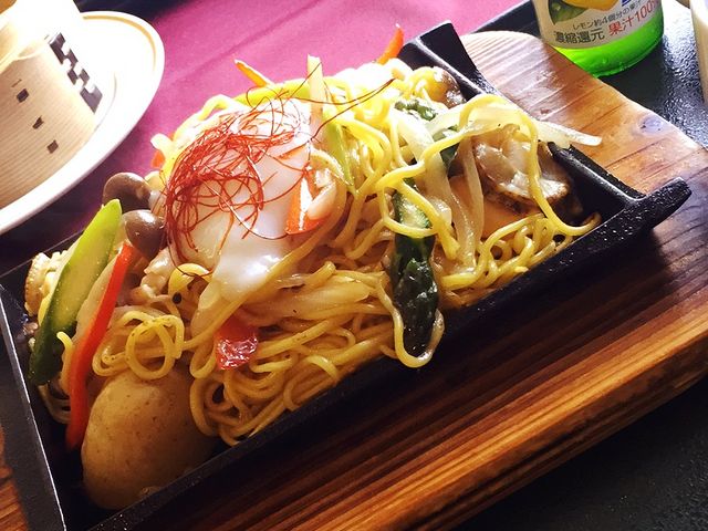 北見塩焼きそば_ホテル黒部「レストラン・シェルブルー」