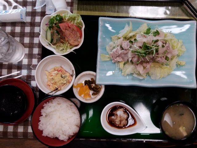 冷しゃぶ定食_食事処すだち