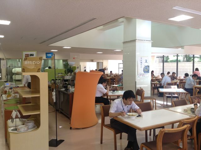店内_八王子市役所食堂