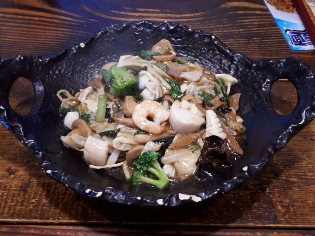 あんかけ硬焼きそば_火焔山餃子房