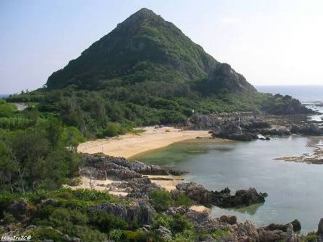 伊是名島最南端_マッテラの浜
