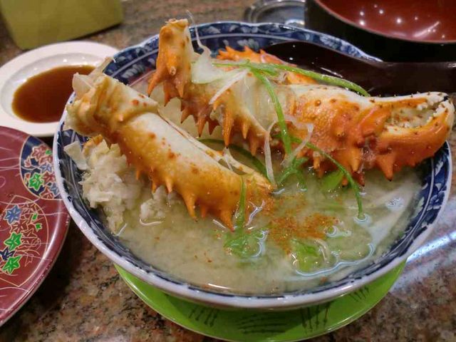 名物カニ汁_回転寿司 根室花まる JRタワーステラプレイス店