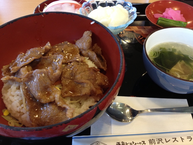 焼肉丼_前沢サービスエリア下り線前沢レストラン