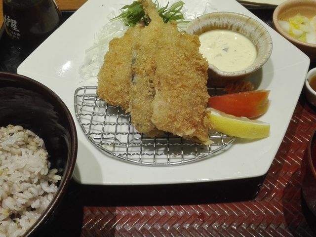 アジフライ定食_大戸屋 ごはん処 IY船橋店