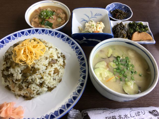 たかなめし定食_あそ路