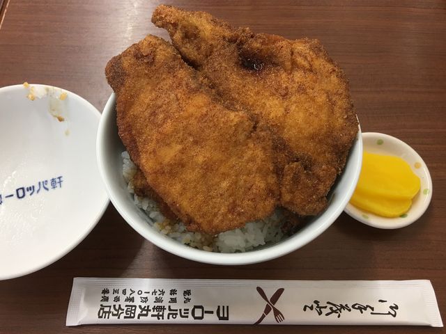 ソースカツ丼_ヨーロッパ軒丸岡分店