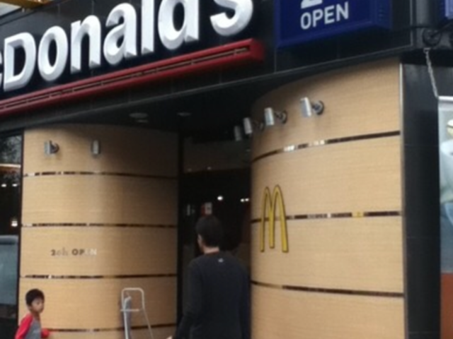 マクドナルド針中野店
