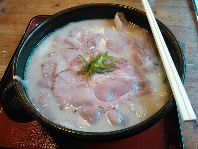 炭火焼チャーシュー濃厚とんこつ味_ちゃあしゅう屋水戸インター店