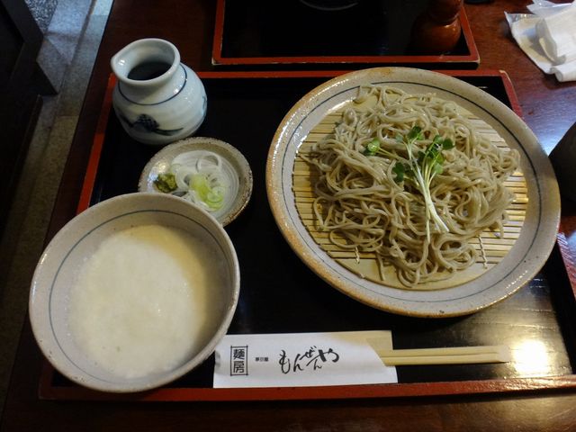 とろろ蕎麦。_もんぜんや