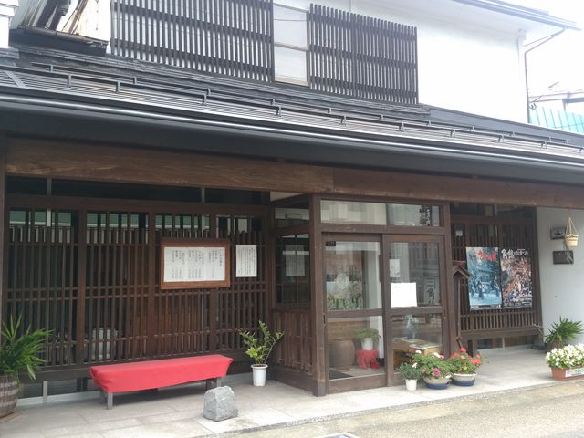 開店前の風景_角館そば
