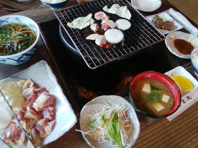 ランチ2種_地どり炭火焼 古里庵