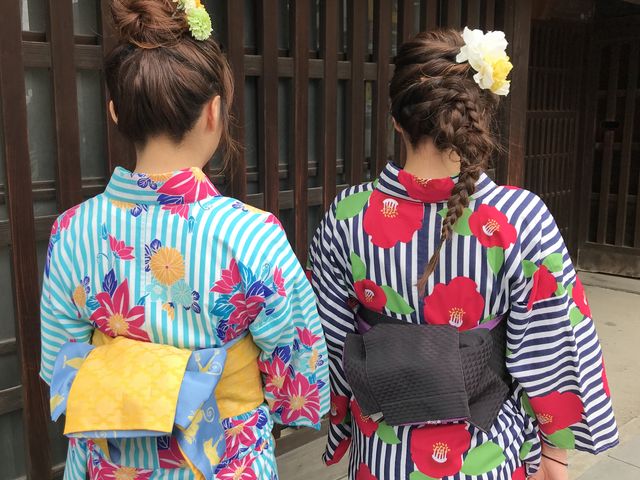 お店の方に撮っていただきました!_犬山小町