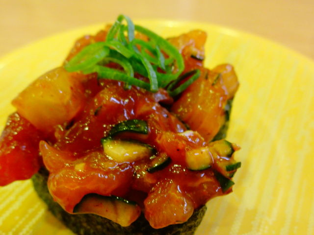 海鮮うま辛和え_かっぱ寿司 児島店