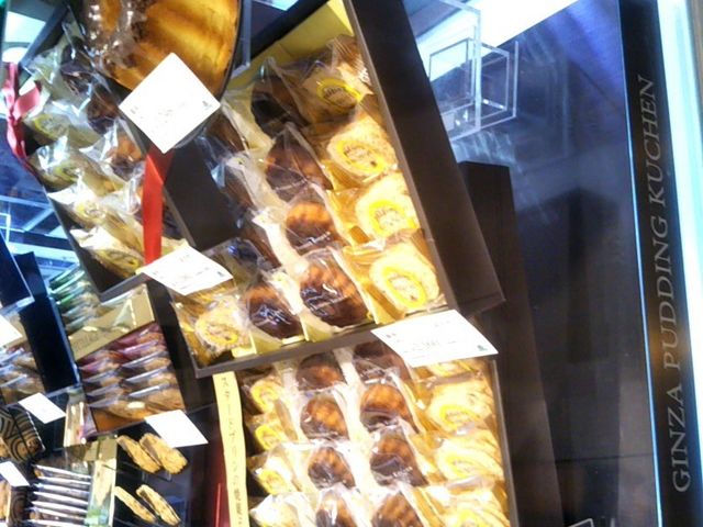 『銀座三越限定商品』。_モロゾフ・銀座プリンの店・三越銀座店