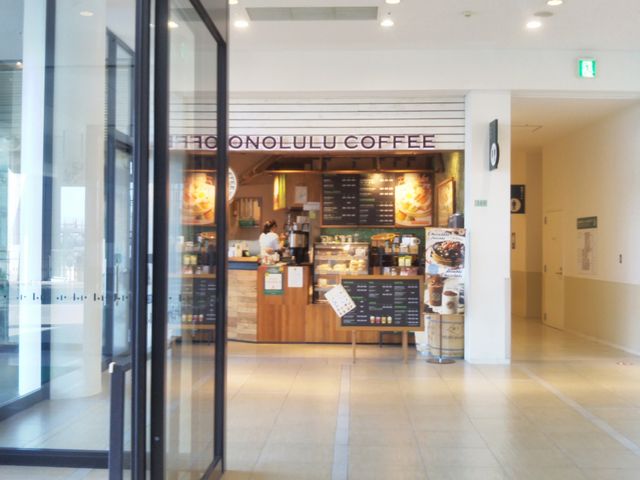 『ホノルルコーヒー ららぽーと横浜店』。_ホノルルコーヒー ららぽーと横浜店