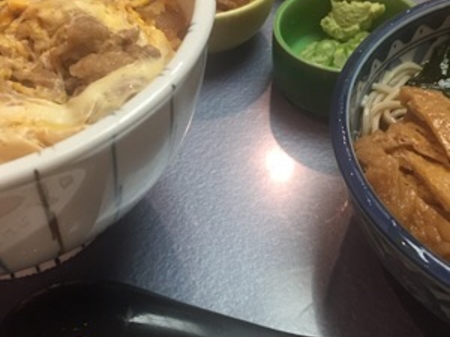 蕎麦セットです。_辰巳庵