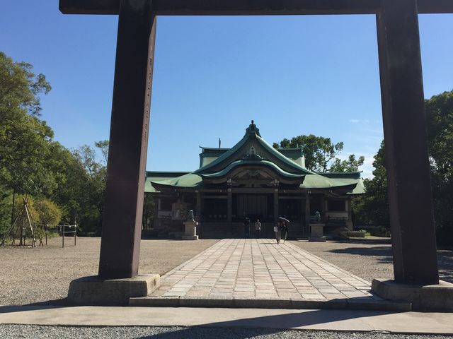 厳かです_豊國神社