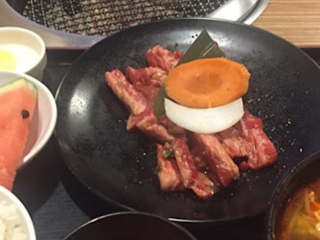 焼肉ランチです。_安楽亭 杉並堀ノ内店