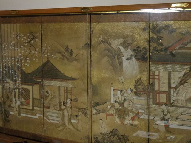 部屋にあった屏風。_福智院