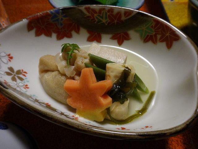 精進料理も美味しい。_福智院