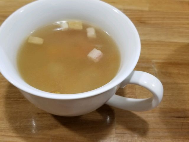 キッチン BEC:K にて ランチの時に着いてくるスープ これもまた旨い_釜石漁火酒場かまりば