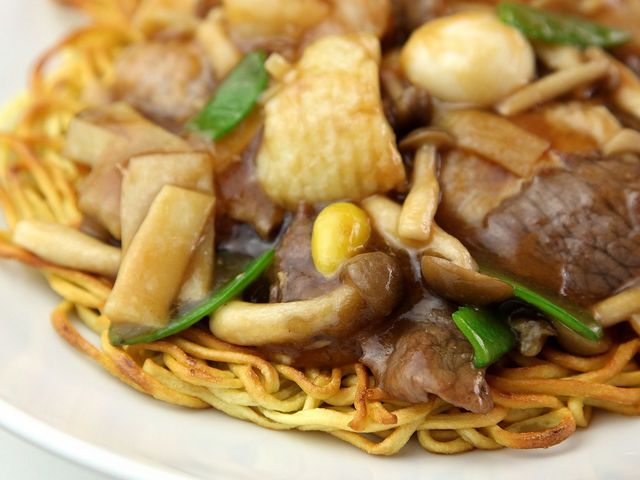 五目焼きそば_中国料理上海菜館