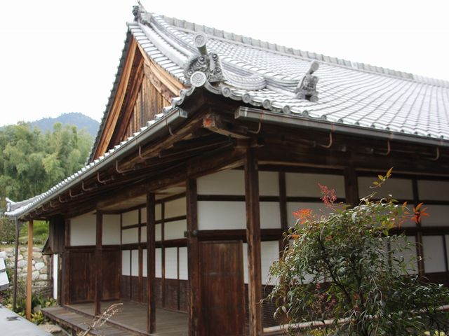 国の重要文化財に指定されている客殿。_盛安寺