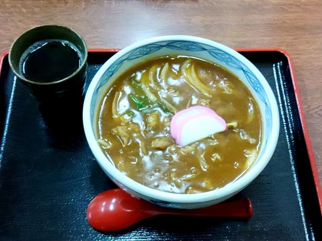 冬季限定カレーうどん_梅の郷 月ヶ瀬温泉 ふれあい市場