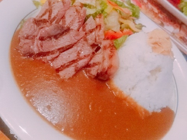 ステーキカレー_長島ビール園