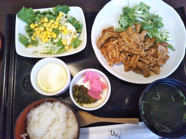 ホルモン定食_ひばり