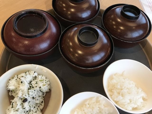 季節のご飯もゆめぴりかもとても美味しい!_とんかつ玉藤 南郷店