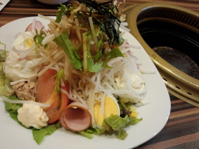 サラダバーです_すたみな太郎 羽島店