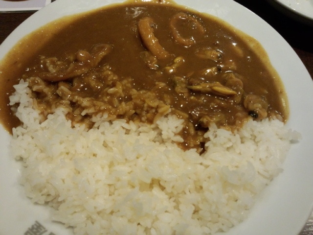海鮮カレーです_カレーハウスCoCo壱番屋知立駅南店