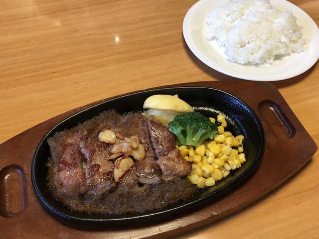 ゲンカステーキです_ステーキ宮 仙台泉店
