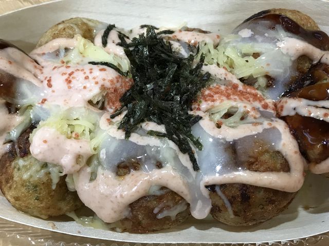 そのままお店で食べました♪_築地銀だこイオン仙台泉大沢店