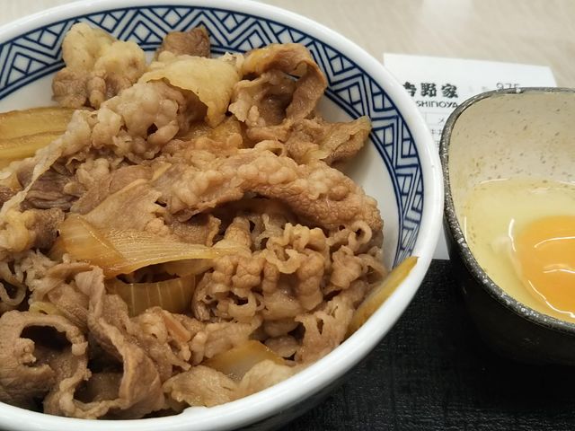 テッパンの並と卵_吉野家西葛西駅一番街店