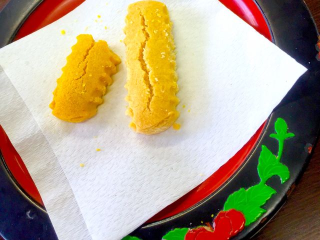 ながはま製菓・ちんすこう試食!!_ながはま製菓