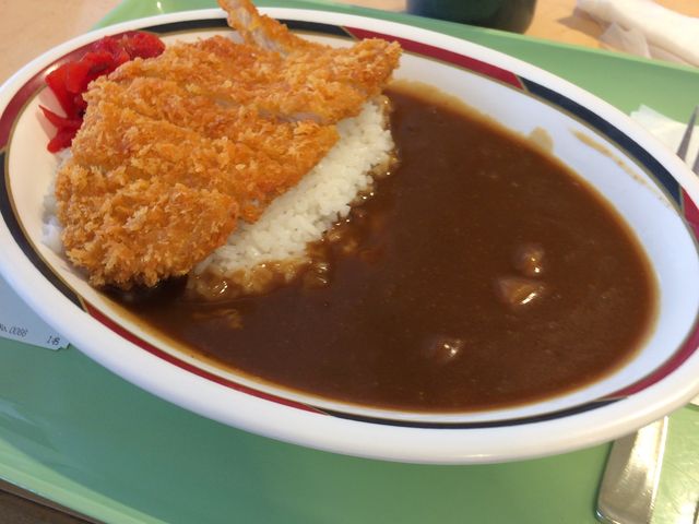 カツカレー_レストラン与島プラザ